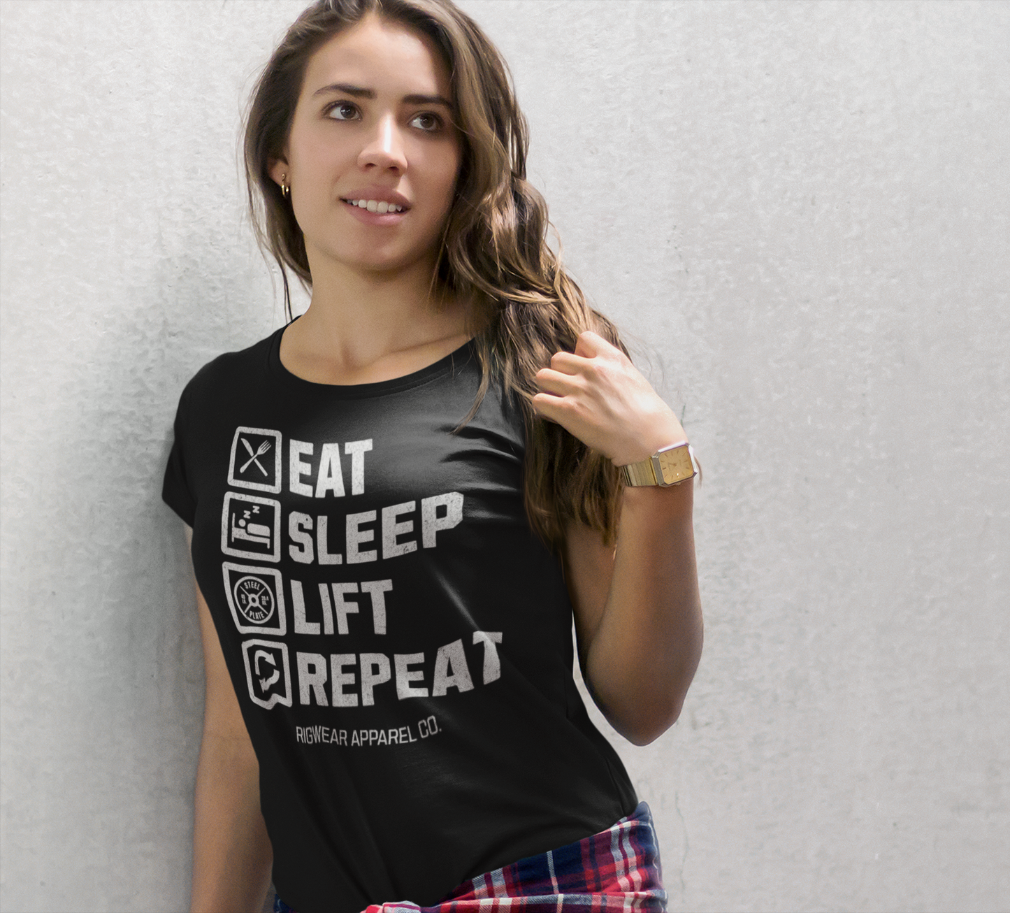 Eat Sleep Lift Repeat Tee