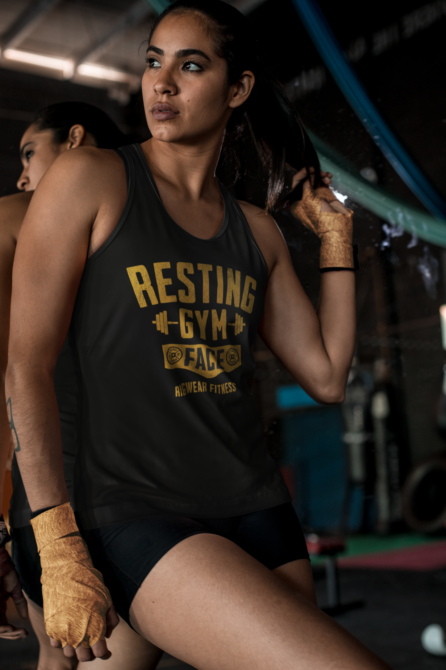 Resting Gym Face Tank