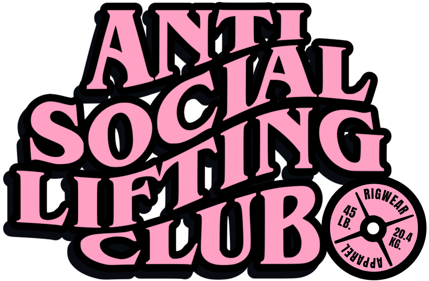 Anti Social Lifting Club Tank