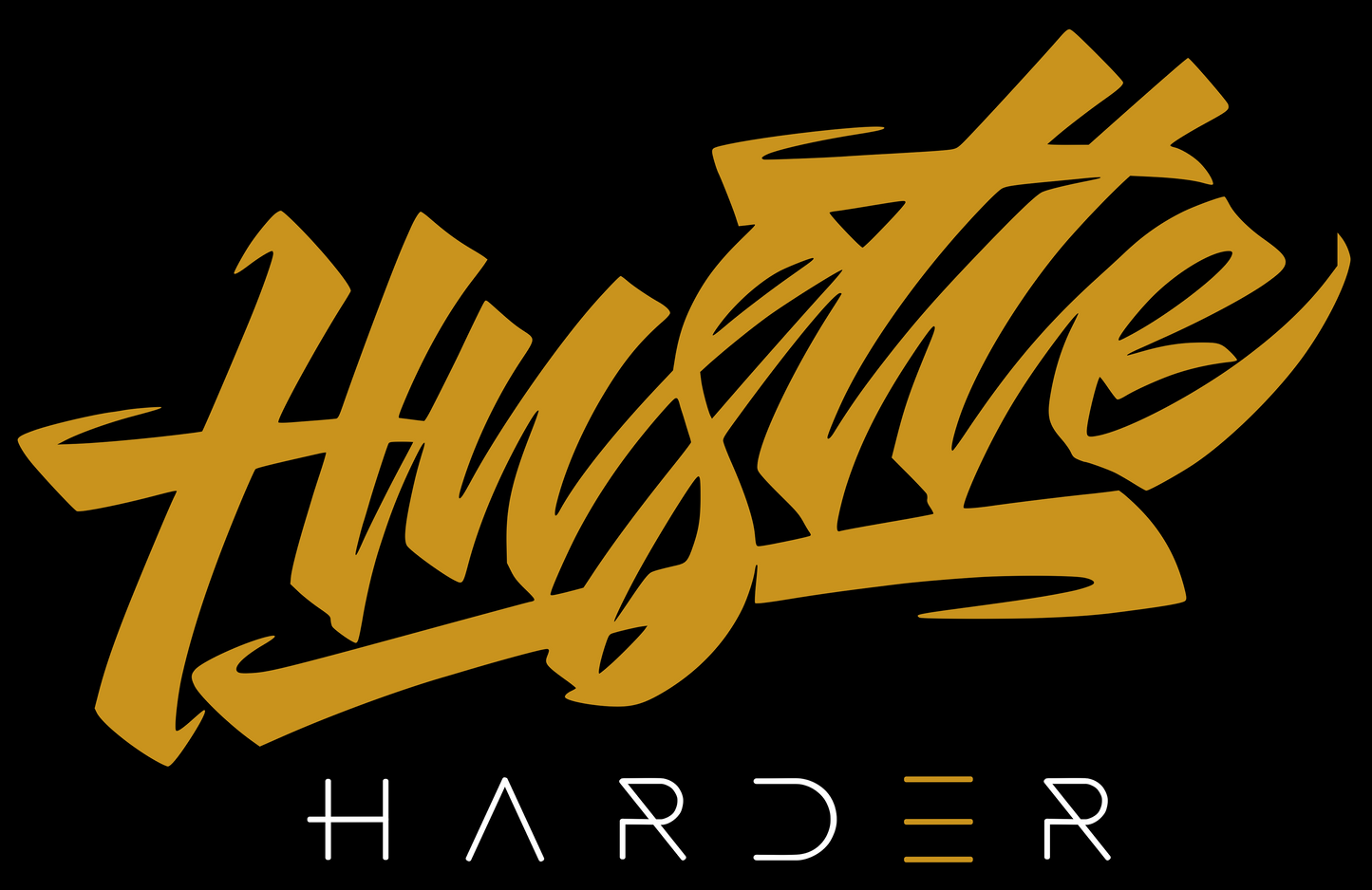 Hustle Harder Tee