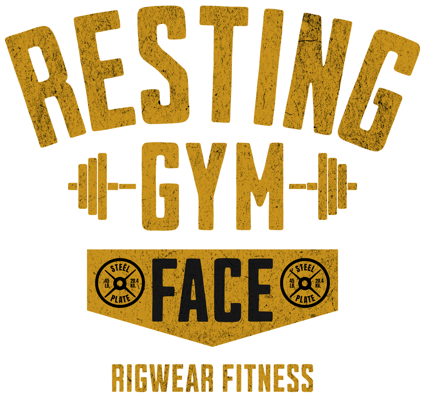 Resting Gym Face Tank