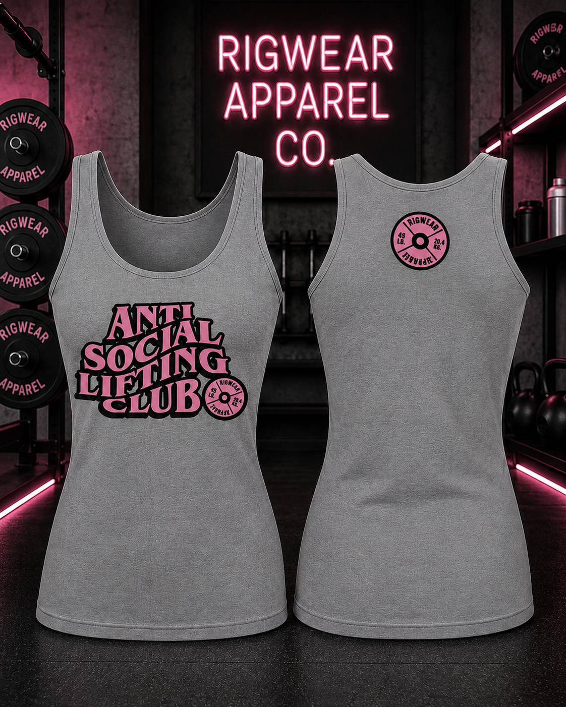 Anti Social Lifting Club Tank