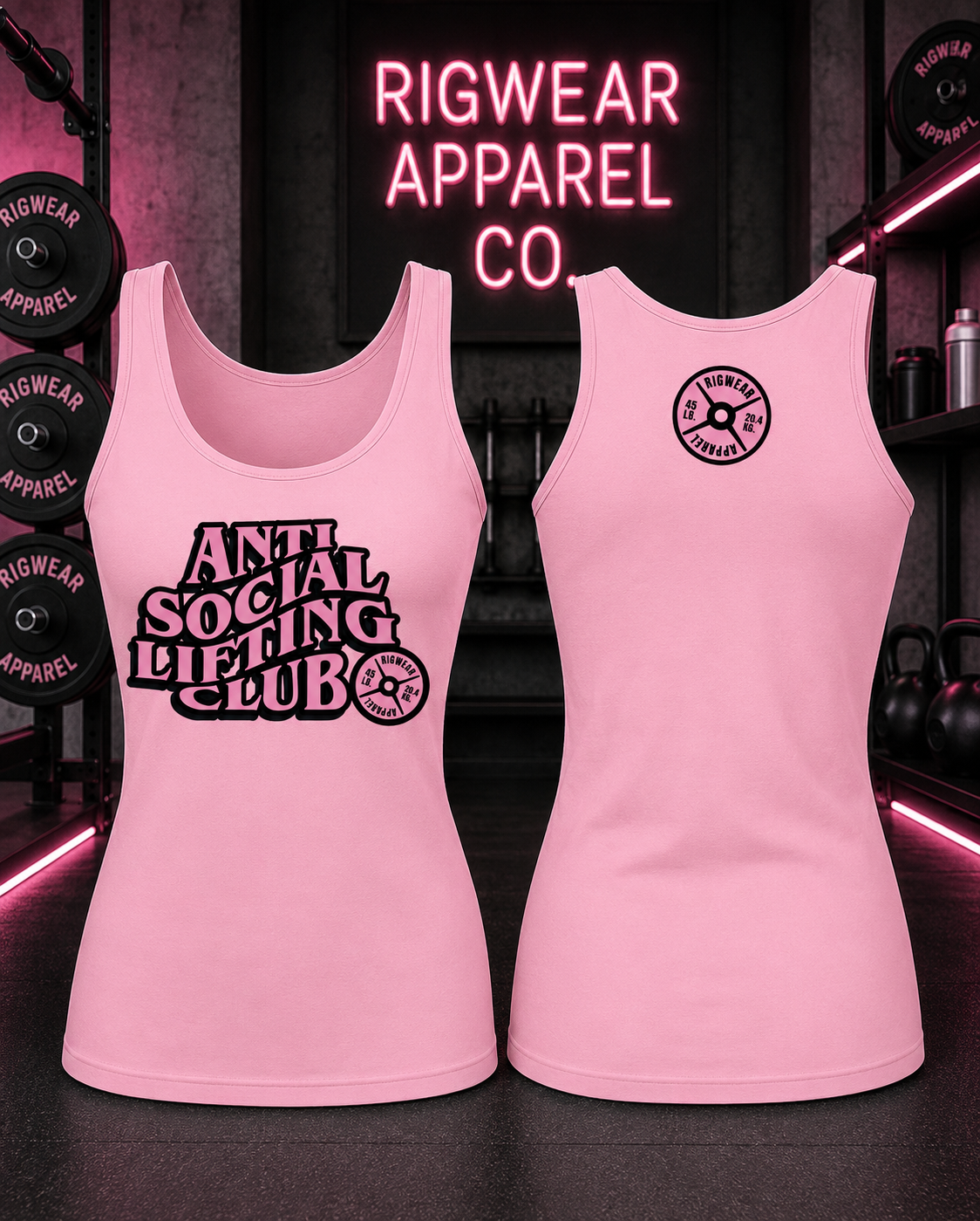 Anti Social Lifting Club Tank