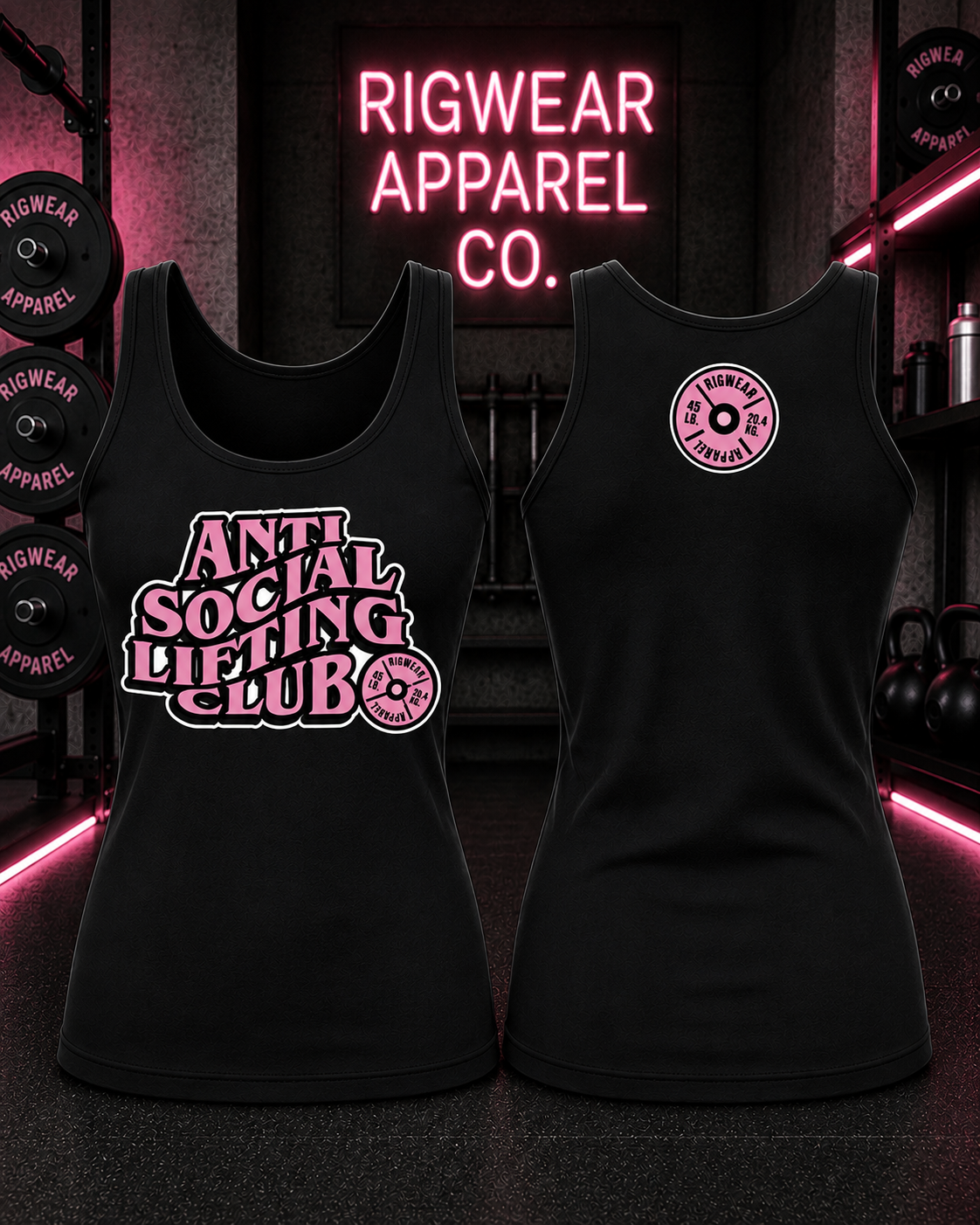Anti Social Lifting Club Tank