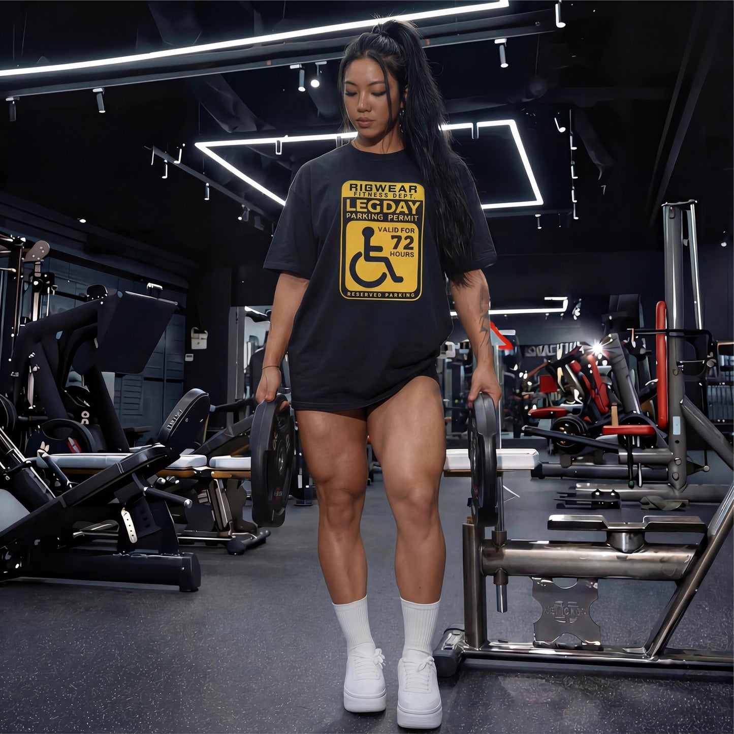 Leg Day Parking Permit Tee