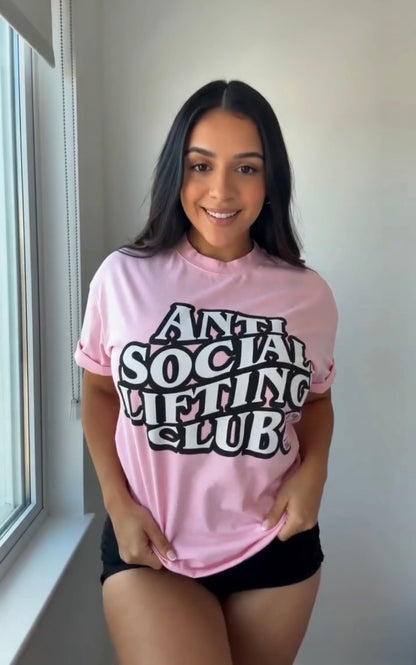 Anti Social Lifting Club Tee