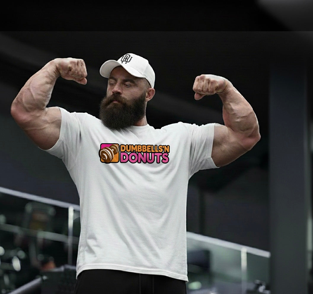 Dumbbells’n Donuts Tee