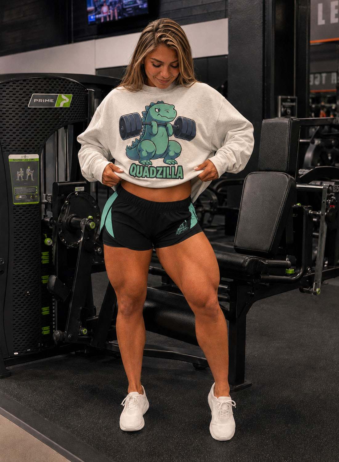 Quadzilla Crew Sweater