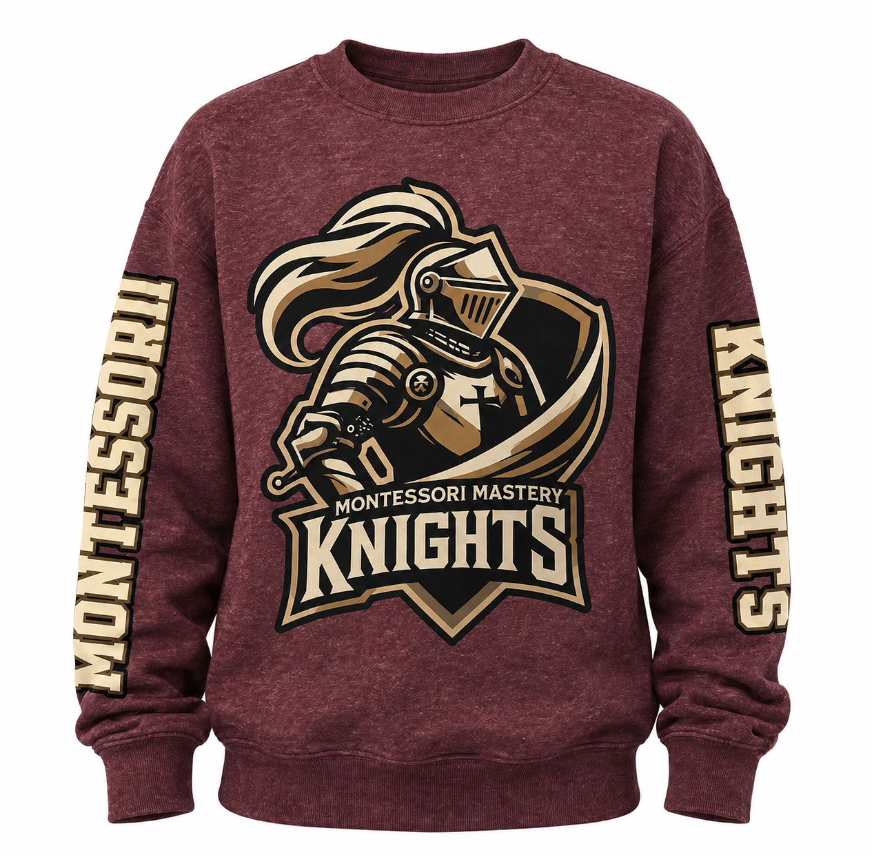 MMSO 1 - Knight crew sweater/no hoodie (Adult)