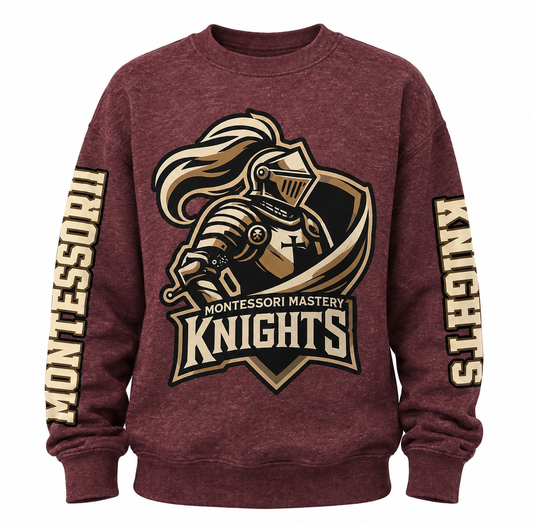 MMSO 1 - Knight crew sweater/no hoodie (Adult)