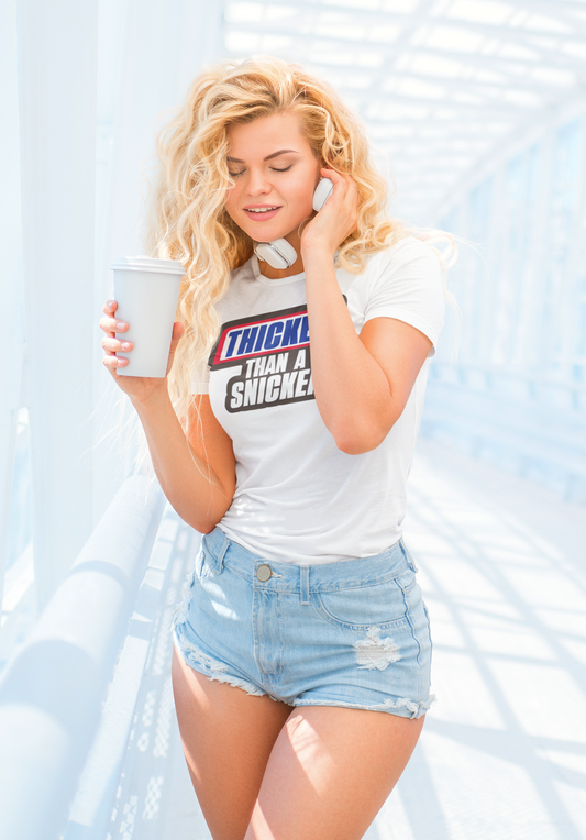 Women’s Thicker Than A Snicker Tee
