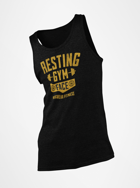 Resting Gym Face Tank